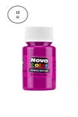 Nova Color Nc-168 Kumaş Boyası Şişe Pembe 12'li - 1