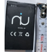 lityum batarya 1000 mah 3.8 volt telefon, navigayon, tablet vb 4 adet niu b1 - 1