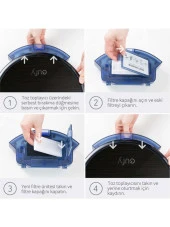 Anker Eufy RoboVac 11S - 35C Filtre Seti 6 adet (Anker Türkiye Garantili) thumbnail 3