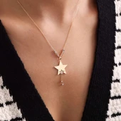 Altın Yıldız Kolye - 1
