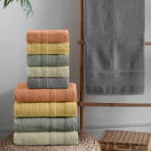 Schafer Home Arya 50x90 Havlu 1 Parça-Haki - 1