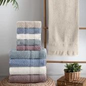 Schafer Home Arya 70x140 Havlu 1 Parça-Bej - 1