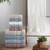 Schafer Home Arya 50x90 Havlu 1 Parça-Krem - 1