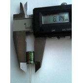 10 adet Orjinal SANYO 1000Uf 6.3V (8X12Mm) Elektrolitik Kondansatör thumbnail 3