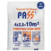 pass Hişir Koruma Boya Örtüsü-10M2-25 Adet - 4