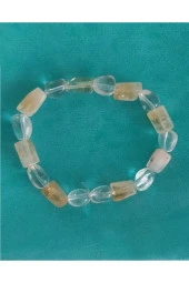 Unisex Oğlak Burcu Enerjisini Yükselten Doğal Taş Bileklik Oğlak Burçları Için Burç Taşı Bileklik - 1