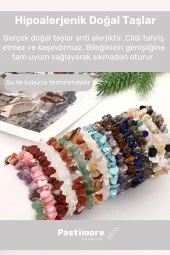 Unisex Koç Burcu Enerjisini Yükselten Doğal Taş Bileklik Koç Burçları Için Burç Taşı Bileklik - 4