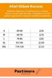 Premium Bel Göğüs Göbek Jinekomasti Toparlayıcı Erkek Extra Göbek Sıkılaştırıcı Siyah Korse Atlet - 4