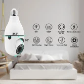 Torima CMR-6 360° Full Hd 1080p Ampül Smart Ip Kamera - 4