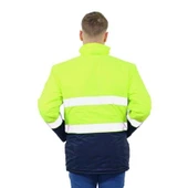 Persmont RUK13 Fosforlu Yeşil Reflektörlü Uzun Kaban  2XL thumbnail 2