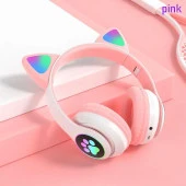 Torima STN-28 Pembe Kulak Üstü Kablosuz Bluetooth Kulaklık - 1