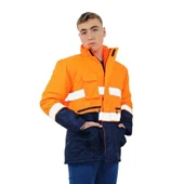 Persmont RUK14 Fosforlu Turuncu Reflektörlü Uzun Kaban  S thumbnail 2