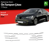 Renault Megane 4 Krom Ön Tampon Çıtası 7 Parça. 2020 Üzeri - 1
