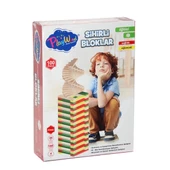 ONY-358	Ahşap 100 Parça Sihirli Bloklar - 1