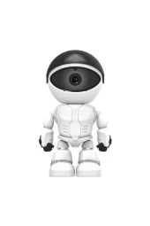 Robot Görünümlü Bebek Bakıcı Wifi Ip Güvenlik Kamerası Kablosuz Gece Görüşlü - 1