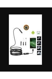 Yeni Nesil Su Geçirmez Endoskop Yılan Video Kamera Ledli 1 ,5 Metre 7 Mm Sert Kablo - 1