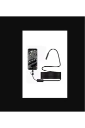 Yeni Nesil Su Geçirmez Endoskop Yılan Video Kamera Ledli 1 ,5 Metre 7 Mm Sert Kablo - 2