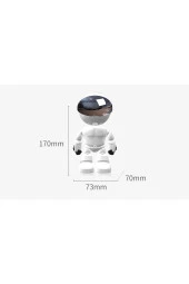 Robot Görünümlü Bebek Bakıcı Wifi Ip Güvenlik Kamerası Kablosuz Gece Görüşlü - 5