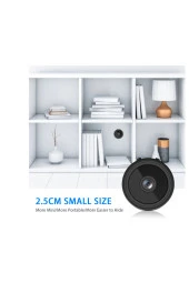 Mini Taşınabilir Döner Başlıklı Kablosuz Şarjlı Uzaktan Canlı İzlemeli ,Bakıcı, Bebek Kamerası - 4