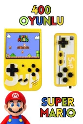 Taşınabilir 400 Oyunlu Mini Atari 2 Kişilik Oyun Konsolu Retro Klasik Oyun Makinesi - 1