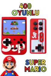 Sup Taşınabilir 400 Oyunlu Mini Atari 2 Kişilik Oyun Konsolu Retro Klasik Oyun Makinesi - 1