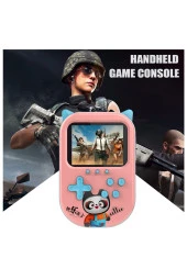 Taşınabilir Retro Nostaljik 3.5 Inç Ekran 2 Oyunculu Gameboy & Gamebox Oyun Konsolu 500 Adet Oyunlu - 4