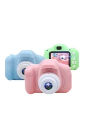 Qa sul Mini 1080P Çocuklar Için Dijital Fotoğraf Makinesi 5 Oyunlu - 5