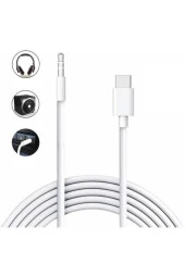 Samsung Xiaomi Uyumlu Aux Kablosu Typ-c To 3.5mm Jack Aux Kablo - 1