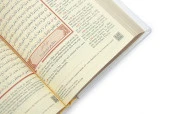 Almanca Mealli Medine Hatlı Kuranı Kerim ve Seccade Seti Beyaz - 2