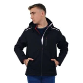 Persmont SMK05 Siyah Kapüşonlu Softshell Mont  M - 2