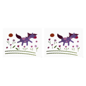 DUVAR SÜSÜ (STİCKER) 2 ADET KÜÇÜK AT DESENLİ PVC 70X50X0,5CM - 2