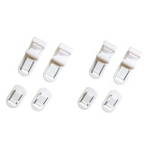 BİLGİSAYAR ASKI KALEM VE KAĞIT TUTTURMA APARATI 8 Lİ SET 5X2X2CM - 3