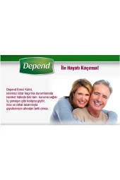 Depend Kadın Mesane Pedi Normal 12 li 8 Adet - 2