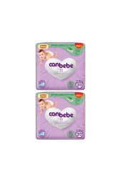 Canbebe Junior 5 Beden Jumbo Paket Bebek Bezi 20'Li 2 Paket - 1