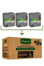 Depend Medikal Emc Külot Erkek L (30x1) - 2
