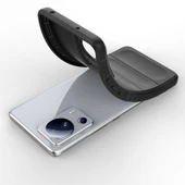 Xiaomi 13 Lite Kılıf Optimum Lens Çerçeveli Silikon Kapak - 4