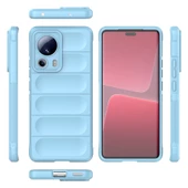 Xiaomi 13 Lite Kılıf Optimum Lens Çerçeveli Silikon Kapak - 12