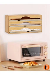 Bambu 3lü Streç Film ve Folyo Kesici Düzenleyici - 5