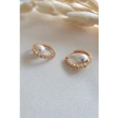 İncili VIP Halka Küpe - 2