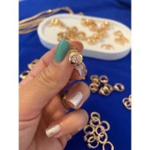 Vintage VIP Minimal Küpe - 2