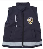 Uğur Böceği Çocuk Polis Yeleği  Çocuk Kıyafeti Kostüm Polis - 5