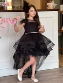 Uğur Böceği Çocuk Kat Kat Abiye Kostüm 3'lü Set - 3