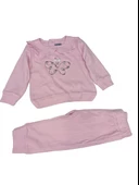 Nazar Baby 23621 Kelebek Baskılı Kız  Takım - 1