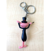 PEMBE PANTER ANAHTARLIK ORKESTRA ŞEFİ PLASTİK ANAHTARLIK - 2