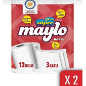 MAYLO RULO HAVLU 12X2 3 KATLI - 1