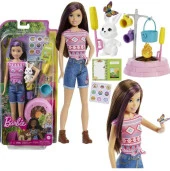 Mattel HDF77 Barbienin Kız Kardeşleri Kampa Gidiyor Oyun Seti - 1