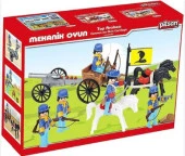 Pilsan 04-004 Mini Mekanik Serisi 4 Top Arabası - 1