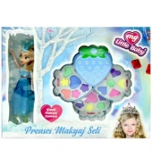 Limon Oyuncak 082 Karlar Prensesi İkili Kutulu Makyaj Seti - 1