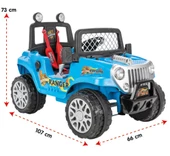 Pilsan 05-107 Ranger Akülü Araba 12V Kumandalı - 1