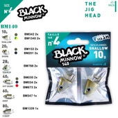 Fiiish Black Minnow BM140/4 Jig Head - 1